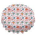 thumbnail image 2 of Pioneer Flower Floral Print Pattern Round Tablecloth 60 X 60 Inch, Wrinkle Resistant Wipeable Table Cloth for Kitchen Dining Picnic Patio Party, 2 of 6