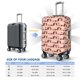 thumbnail image 4 of Fotbe Dachshund Couple Funda Protectora para Equipaje, Antirrayones y Resistente a la Suciedad, Compatible con Maletas de 18 a 32 Pulgadas-X-Large, 4 of 7