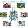 thumbnail image 5 of Lsque Circular Patten Youth Hoodie Sweatshirt Pullover with Kangaroo Pocket Boys and Girls Hoodie Warm Hoodie for Kids-Small, 5 of 6