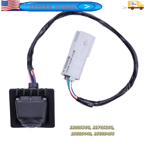 22765350 Rear View Backup Reverse Camera Compatible for GMC Acadia Buick Enclave Saturn Outlook