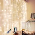thumbnail image 1 of Worallymy 200LED Cadena de luces de alambre de cobre 8 modos USB Powered Control remoto Cadena de luces Boda Hogar Decoración de Navidad Worallymy JD735806855, 1 of 7