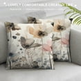 thumbnail image 3 of Poppy Flowers Throw Pillow Cover, Inch Spring Cushion Case Outdoor Decoration for Sofa Couch Farmhouse, 3 of 5