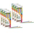 thumbnail image 1 of Ticonderoga Pencils, #2 Soft, Neon Stripes, Presharpened, 60 Count, 6 Pack, 1 of 1