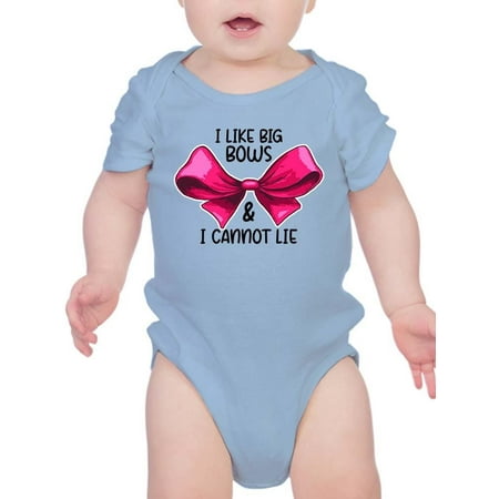 

I Lkke Big Bows Bodysuit Infant -Smartprints Designs 6 Months