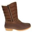 thumbnail image 5 of Propet Women's Illia Snow Boot Pinecone Nylon/Suede - WBX035NPNC, 5 of 6