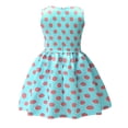 thumbnail image 4 of WEAIXIMIUNG Robe de Vacances Enfants Filles Robe Fête d'Anniversaire 3-4 Ans, 4 of 6