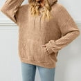 thumbnail image 5 of HAPIMO Sales Sweatshirt for Women Drawstring Pullover Tops Striped Color Patchwork Long Sleeve Relaxed Womens Hoodie Sweatshirt Teen Girls Clothes Yellow L, 5 of 8