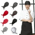 thumbnail image 2 of BOOYOU Colourfull Pirates Chef Cap Skull Cap Professional Catering Various Chef Hat, 2 of 14