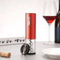 thumbnail image 4 of 3.6V Rechargeable Electric Bottle Opener with USB Cable - Automatic Cork Remover for Natural/Synthetic Corks, Stainless Steel, Transparent Shell, Space-Saving Design - Ideal Gift for Home,, 4 of 6