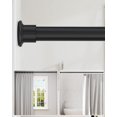 thumbnail image 1 of Barra de cortina de ducha Tension ALLZONE Heavy Duty 107-210 cm, negra, 1 of 6