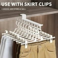 thumbnail image 6 of Household Pull-out Slide Rail Pants Rack Wardrobe Storage Saves Space Without Punching Installation Pants Rack Telescopic Bracket With Adhesive 10ml, Usupdd 2025 Household Pull-out Slide Rail Pants, 6 of 7