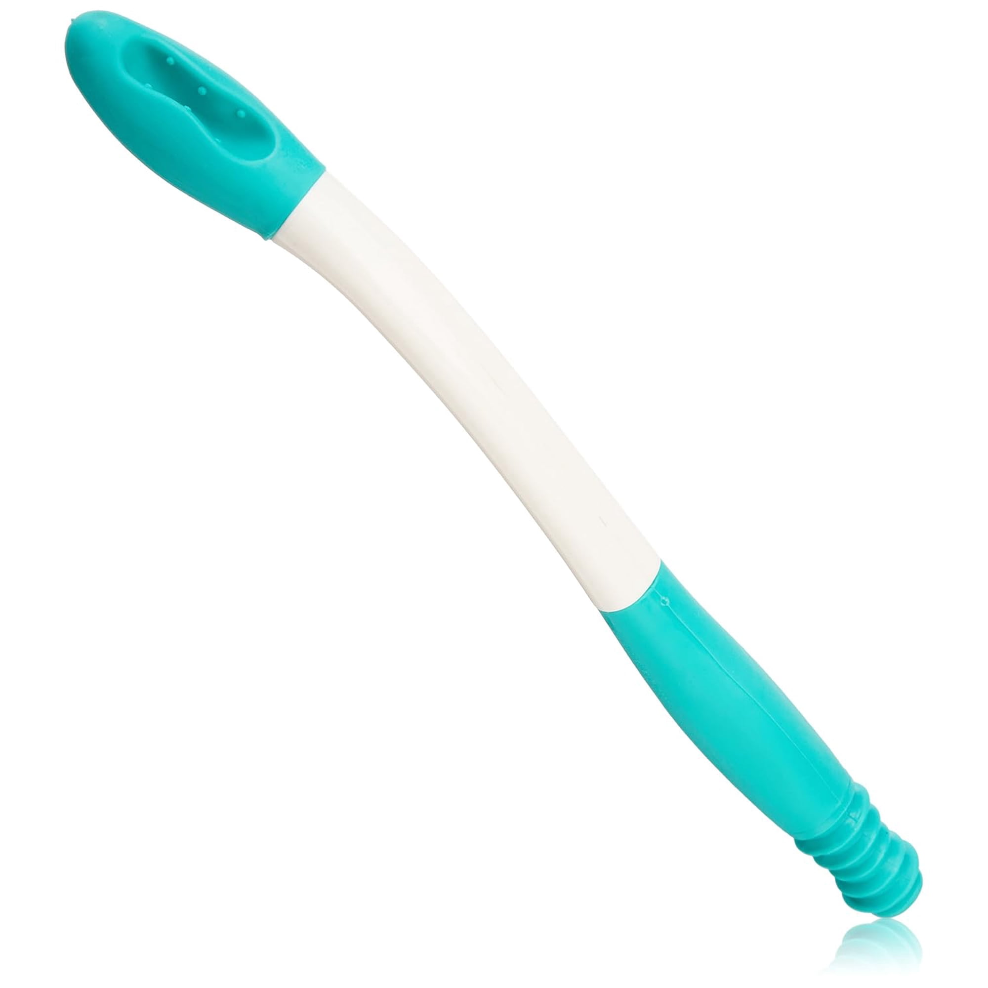 Essential Medical Supply Ergonomic Personal Hygiene Wipe for Toilet Paper and Wet Wipes with Easy Release Button, White