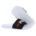 thumbnail image 4 of Fila Womens Drifter Lux 90S Slip-On Logo Pool Slides, 4 of 5