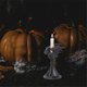 thumbnail image 4 of Gothic Bat Candle Holder, Gothic Figurine Black Resin Candle Holder, 4 of 5