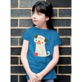 thumbnail image 2 of Image Conscious Dog With A Ball T-Shirt Juniors -Jay Fleck Designs, Unisex Small, 2 of 4