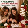 thumbnail image 4 of KRONDO Crochet Christmas Spiral Ornament DIY Kit, 3D Christmas Hanging Decor with Soft Yarn & Ergonomic Hook for Beginner Crafters, 4 of 9