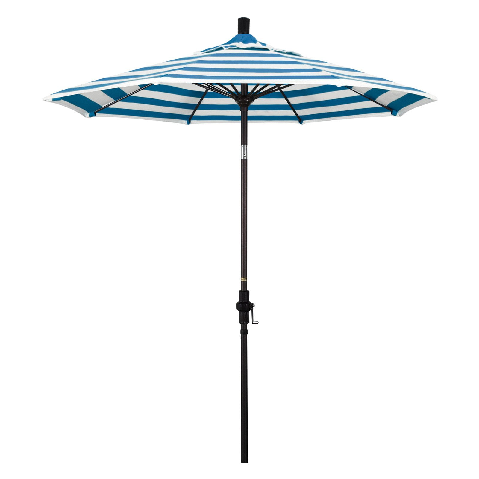 California Umbrella 7.5 ft. Sunbrella Aluminum Collar Tilt Patio