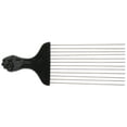 thumbnail image 2 of HLONK Professional Metal Hair Pick Detangle Salon Barber Shop Pick Comb Hair Styling Tool, 2 of 8