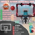 thumbnail image 3 of Mini canasta de baloncesto con mando a distancia para interiores y marcador, 3 of 6