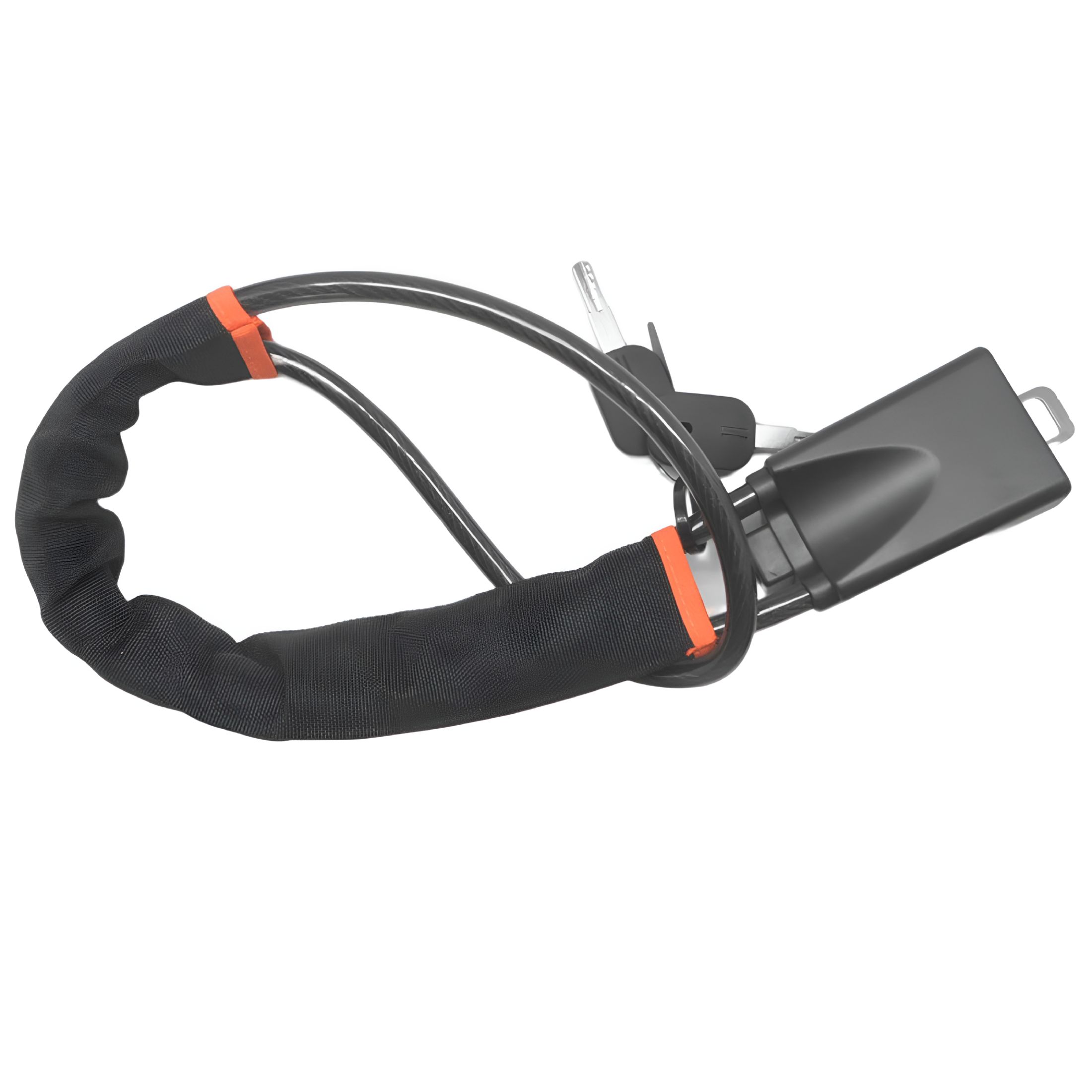 ZHZFKQ 2026 New Steering Wheel Lock Anti-Theft Device Theft Sturdy Car Steering Wheel Seat Belt Lock for Your Vehicle,Car Security,Theft Prevention,Parking,Travel Safety