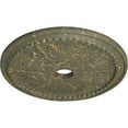 thumbnail image 3 of Ekena Millwork 27 1/2"OD x 4"ID x 1 1/2"P Winsor Ceiling Medallion (Fits Canopies up to 4"), Hand-Painted Witch Hazel Crackle, 3 of 5