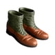 thumbnail image 3 of Figuras de acción, zapatos, botas a escala 1/6, decoración para casa de muñecas hecha a mano, modelo de muñeca de juguete, botas de caballero para Corto, 3 of 7