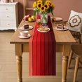 thumbnail image 4 of Table Runners 70 Inches Long Dress Scarves, Red Wooden Grain Farmhouse Coffee/Dining/Kitchen Table Decor, Holiday Table Runner, Farmhouse Ombre Wood Stripes Rustic 13x70 Inch, 4 of 9