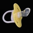 thumbnail image 4 of 3pcs bebé recién nacido de silicona chupete chupete chupete chupete chupete - amarillo (chupete plano), 4 of 9