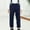 Navy, variant on Boys School Uniform Pants Dress Pants Adjustable Waist Straight Pants with Pockets Grey Boys Uniform Pants Back To School Slim Fit Uniforms for Girls 11-12 Years