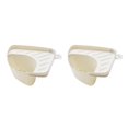thumbnail image 3 of facefd 1/2/3 Kitchen Triangular Sink Strainer Drain Vegetable Fruit Drainer Basket white 2PCS, 3 of 6