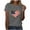 QR1_Gray, variant on VKOYWKM Women's 4th of July T-Shirts American Flag Independence Day T Shirts Star Stripe Graphic Tees Crew Neck Loose Fit Short Sleeve Memorial Day Gifts T-Shirts