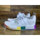 thumbnail image 3 of Adi - das NMD R1 Pride White Sneakers Size 11.5, 3 of 6