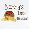 thumbnail image 2 of CafePress - Nonna's Little Meatball Body Suit - Baby Light Bodysuit, Size Newborn - 24 Months, 2 of 4