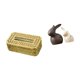 thumbnail image 5 of Caja de pañuelos de cerámica con decoración de estatua para baño, almacenamiento de papel higiénico y mueble de jardín con diseño de conejo de Pascua., 5 of 7