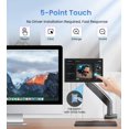 thumbnail image 3 of Monitor Tactil NLIEOPDA CX-080-A US 7 Pulgadas IPS HD 1024x600 compatible con Raspberry Pi y Windows, 3 of 5