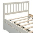 thumbnail image 5 of Miniyam Wood Twin Bed with Storage Drawers for Kids and Teens, White, 5 of 7