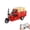 Red, variant on Mini RC Tricycle with Liftable Cargo Bed, 2.4GHz Full Proportional Remote Control Cargo Truck, LED Lights, Sound Effects, USB Rechargeable Three Wheel RC Vehicle Drift Trike Model Toy RTR