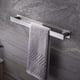 thumbnail image 1 of Toallero de pared para baño y cocina, base cuadrada, conexión perfecta y gruesa, ahorra espacio, diseño moderno, soporte adhesivo para toallas de mano, 1 of 5