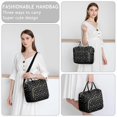 thumbnail image 6 of Black White Halloween Bat Moon Spider Pattern Womens Lunch Box for Work,Insulated Large Lunch Bag for Tween and Teen,Loncheras Para Mujer,Leakproof Adult Lunch Bag for Work,Beach,Travel,Picnic,Camping, 6 of 7