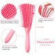 thumbnail image 2 of Cepillo Desenredante De 2 Piezas Para Cabello Afroamericano/Cabello Africano Texturizado 3a A 4c Kinky Ondulado/Rizado/Espiral/Húmedo/Seco/Aceite/Cabello Grueso/Largo, Desenredante De Nudos, 2 of 5