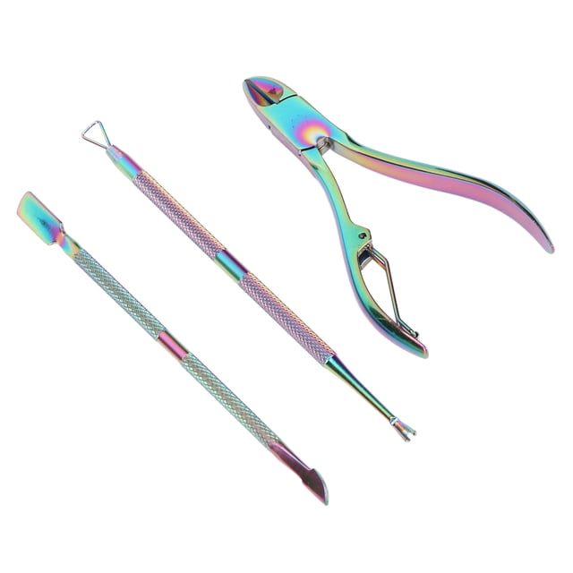 Cuticle Scraper, Nail Care Professional Lightweight Cuticle Trimmer Set For Fingernails