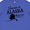 thumbnail image 4 of Inktastic Someone in Alaska Loves Me Youth T-Shirt, 4 of 5