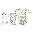 thumbnail image 1 of Bambini Newborn Baby Girls 5 Pc Layette Baby Shower Gift Set, 1 of 3