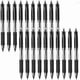 thumbnail image 1 of 20-Pack 0.5 mm Gel Pens, Black Retractable Ballpoint Pens, Smooth Pens for Adults or Children, School Writing, 1 of 5