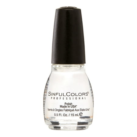 Sinful Colors Professional Nail Polish, Clear Coat, 0.5 Fl (The Best Base Coat For Nails)