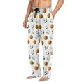 thumbnail image 5 of joogoo Men's Pajama Pants Basketball Football Baseball Soft Long Sleep Lounge Pjs Bottoms 2XL, 5 of 7