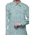 thumbnail image 4 of Atasi Printed Pathani Kurta With Salwar For Men Indian Summer Ethnic Set, 4 of 5