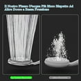 thumbnail image 5 of Hand Shower Shower Head With 5 Jets - Adjustable - High Pressure Shower Head Functions - Chromed Abs - Shower Head With Self-cleaning Silicone Nozzle, 5 of 5