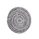thumbnail image 1 of Bearachild Posavasos tejido para el hogar, posavasos artesanales de tejido redondeado, almohadilla para bebidas de escritorio, cuerda gruesa de algodón, Mostrada Blanco negro Bearachild HA062197-07, 1 of 6