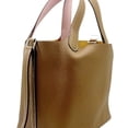 thumbnail image 5 of Pre-Owned HERMES Picotin Lock PM Eclat Gold Rose Sakura Taurillon Clemence Handbag for Men and..., 5 of 16